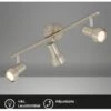 Briloner LED-Spot 3er Nickel Matt