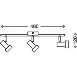 Briloner LED-Spot 3er Nickel Matt 9 Briloner LED-Spot 3er Nickel Matt -Heimdekoration Angebote 002707300991 1675 102020 5