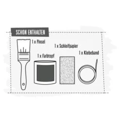 CREATE! By OBI DIY Farb-Set Graphit 125 Ml -Heimdekoration Angebote 07876608787 FarbSet Inhalt