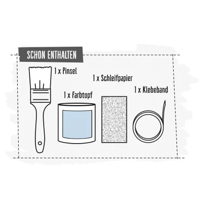 CREATE! By OBI DIY Farb-Set Taubenblau 125 Ml 5 CREATE! By OBI DIY Farb-Set Taubenblau 125 Ml – Bild 5