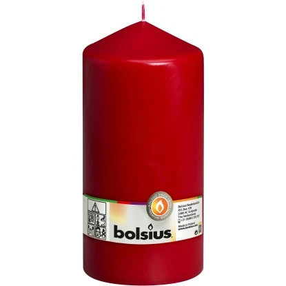 Bolsius Stumpenkerze 200/98 Mm Altrot 1 Bolsius Stumpenkerze 200/98 Mm Altrot