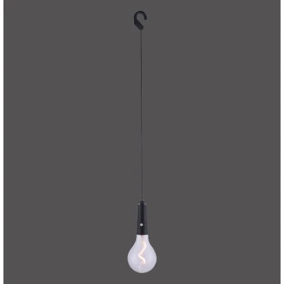 LED-Außen-Pendelleuchte Enni 1-flammig Mit Timer Schwarz 4 LED-Außen-Pendelleuchte Enni 1-flammig Mit Timer Schwarz – Bild 4