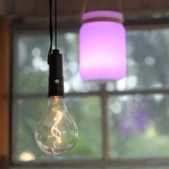 LED-Außen-Pendelleuchte Enni 1-flammig Mit Timer Schwarz 6 LED-Außen-Pendelleuchte Enni 1-flammig Mit Timer Schwarz -Heimdekoration Angebote 110977 2426 5