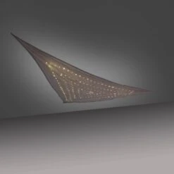 Solar-Sonnensegel Grau IP44 Warmweiß -Heimdekoration Angebote 110988 2426 4