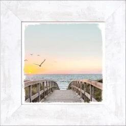 Bild Mit Rahmen Flying Birds 44 Cm X 44 Cm