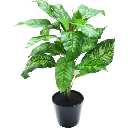 Kunstpflanze Dieffenbachia Im Topf 1 Kunstpflanze Dieffenbachia Im Topf