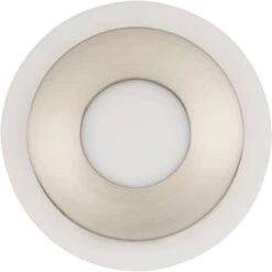 Briloner LED-Einbauleuchte Nickel Matt Starr Ø 9,5 Cm