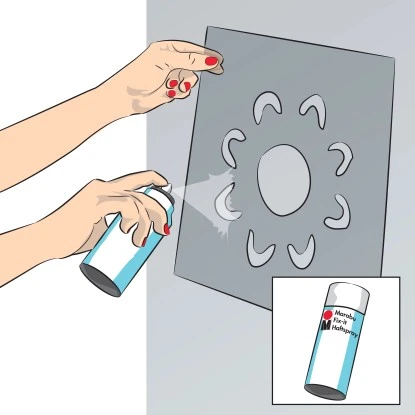 Marabu Schablone 40 X 60 Cm Speech 2 Marabu Schablone 40 X 60 Cm Speech – Bild 2