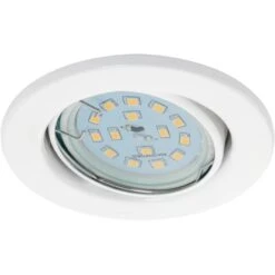 Briloner LED-Einbauleuchte 3er-Set Weiß Schwenk- Und Dimmbar