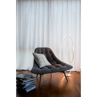 Näve LED-Stehleuchte Odrive Weiß 120 Cm 10 Näve LED-Stehleuchte Odrive Weiß 120 Cm – Bild 10