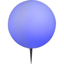 Globo Außen-Kugelleuchte Mit Erdspieß TOULA Kunststoff Weiß -Heimdekoration Angebote 2248235 3749 31776 b