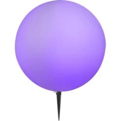 Globo Außen-Kugelleuchte Mit Erdspieß TOULA Kunststoff Weiß -Heimdekoration Angebote 2248235 3749 31776 d