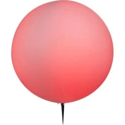 Globo Außenkugelleuchte Mit Erdspieß TOULA Kunststoff Weiß -Heimdekoration Angebote 2260370 3749 31778 c