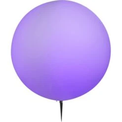 Globo Außenkugelleuchte Mit Erdspieß TOULA Kunststoff Weiß -Heimdekoration Angebote 2260370 3749 31778 d