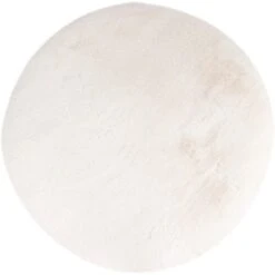 Lalee Teppich Heaven Rund Ø 120 Cm Ivory