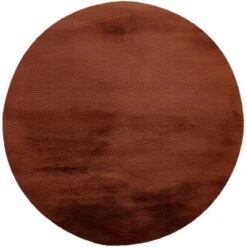 Lalee Teppich Heaven Rund Ø 120 Cm Terra