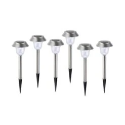 LED-Solarspieß 6er-Set