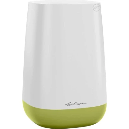 Lechuza Vase Yula Flower 14 Cm X 14 Cm X 21 Cm Weiß-Grün Seidenmatt 1 Lechuza Vase Yula Flower 14 Cm X 14 Cm X 21 Cm Weiß-Grün Seidenmatt