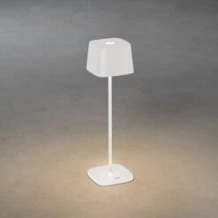 Konstsmide LED-Tischleuchte Capri Weiß 36 Cm X 10 Cm X 10 Cm 13 Konstsmide LED-Tischleuchte Capri Weiß 36 Cm X 10 Cm X 10 Cm -Heimdekoration Angebote 274419 1533 AB 01