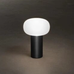 Konstsmide LED-Tischleuchte Antibes Schwarz ø 13 Cm X 19 Cm -Heimdekoration Angebote 274842 1533 AB 09