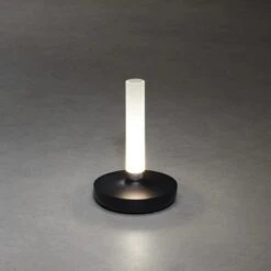 Konstsmide LED-Akku-Vase Biarritz Schwarz ø 13,5 Cm X 20,5 Cm 11 Konstsmide LED-Akku-Vase Biarritz Schwarz ø 13,5 Cm X 20,5 Cm -Heimdekoration Angebote 275111 1533 AB 01