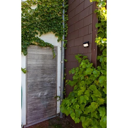 Lutec LED-Solar Wandleuchte Try 1-flammig Mattschwarz 23 Cm X 12,5 Cm X 6,9 Cm 5 Lutec LED-Solar Wandleuchte Try 1-flammig Mattschwarz 23 Cm X 12,5 Cm X 6,9 Cm – Bild 5