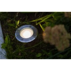 Lutec LED-Bodeneinbauleuchte Cydops 1,5 M Kabel Edelstahl Ø 11 Cm X 5,6 Cm -Heimdekoration Angebote 276973 3746 AB 03