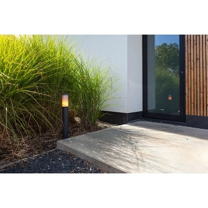 Lutec Wegeleuchte Heros 1-flammig Anthrazit Ø 9,6 Cm X 70 Cm 4 Lutec Wegeleuchte Heros 1-flammig Anthrazit Ø 9,6 Cm X 70 Cm – Bild 4