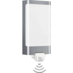 Heimdekoration Angebote 24 Steinel LED-Außenwandleuchte Mit Bewegungsmelder L 240 S Edelstahl