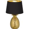 Trio Tischleuchte Pineapple Gold 43 Cm X 28 Cm X 28 Cm
