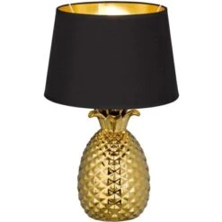 Trio Tischleuchte Pineapple Gold 43 Cm X 28 Cm X 28 Cm