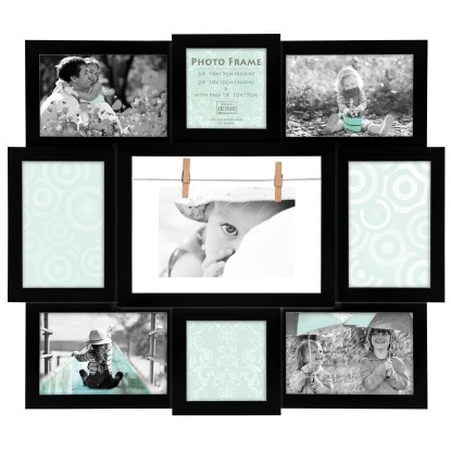 Holz-Bilderrahmen Maggiore Schwarz 43 Cm X 49 Cm 1 Holz-Bilderrahmen Maggiore Schwarz 43 Cm X 49 Cm