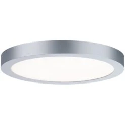 Paulmann LED-Panel Abia Rund Ø 300 Mm 22 W, 2.700 K, 3200 Lm Chrom Matt -Heimdekoration Angebote 4000870709832 2425 1 1