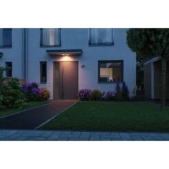 Paulmann LED-Outdoor-Deckenleuchte Circula 230 V ZigBee Mit Sensor Anthrazit -Heimdekoration Angebote 4000870945254 2425 AB 09