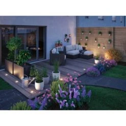 Paulmann LED-Outdoor-Bodeneinbaustrahler Plug & Shine 24 V ZigBee -Heimdekoration Angebote 4000870945889 2425 AB 10
