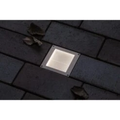 Paulmann LED-Outdoor-Bodeneinbaustrahler Brick 230 V 10 Cm X 10 Cm -Heimdekoration Angebote 4000870945957 2425 AB 07