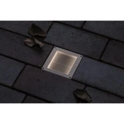 Paulmann LED-Outdoor-Bodeneinbaustrahler Brick 230 V 10 Cm X 10 Cm -Heimdekoration Angebote 4000870945957 2425 AB 08