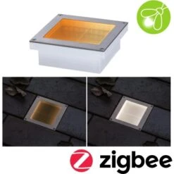 Paulmann LED-Outdoor-Bodeneinbaustrahler Brick 230 V 10 Cm X 10 Cm -Heimdekoration Angebote 4000870945957 2425 S 02