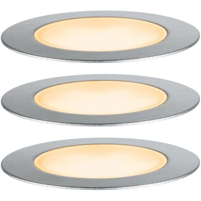 Paulmann LED-Outdoor-Bodeneinbaustrahler Floor Plug & Shine 3 Stk Ø 7 Cm 2 Paulmann LED-Outdoor-Bodeneinbaustrahler Floor Plug & Shine 3 Stk Ø 7 Cm – Bild 2