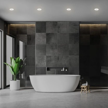 Brilo LED-Einbauleuchte Kulana Dimmbar 4 Stk. Weiß 4,9 W 5 Brilo LED-Einbauleuchte Kulana Dimmbar 4 Stk. Weiß 4,9 W – Bild 5