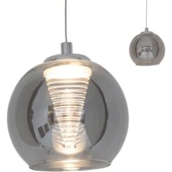 Näve LED-Pendelleuchte Vaso Anthrazit -Heimdekoration Angebote 4003222872185 3065 CU 03