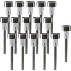 Näve LED-Solar-Erdspieß IP44 Silber 16er-Set 36 Cm 5 Näve LED-Solar-Erdspieß IP44 Silber 16er-Set 36 Cm -Heimdekoration Angebote 4003222880227 3065 CU 3