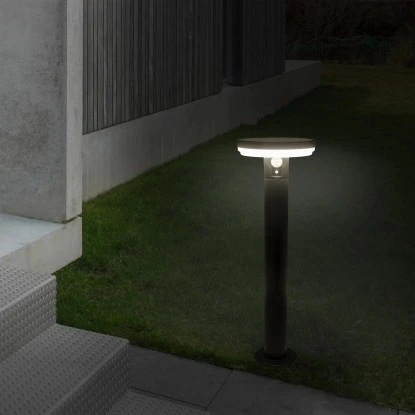 Näve LED-Solar-Erdspieß Pilz Dimmbar Schwarz 48,5 Cm 2 Näve LED-Solar-Erdspieß Pilz Dimmbar Schwarz 48,5 Cm – Bild 2