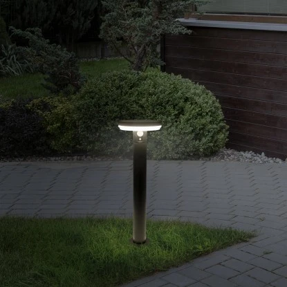 Näve LED-Solar-Erdspieß Pilz Dimmbar Schwarz 48,5 Cm 5 Näve LED-Solar-Erdspieß Pilz Dimmbar Schwarz 48,5 Cm – Bild 5