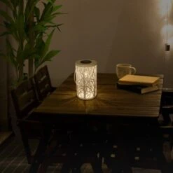 Näve LED-Deko-Solarleuchte Weiß 20 Cm -Heimdekoration Angebote 4003222882252 3065 AB 4