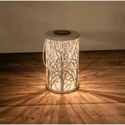 Näve LED-Deko-Solarleuchte Weiß 20 Cm -Heimdekoration Angebote 4003222882252 3065 CU 10