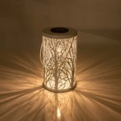 Näve LED-Deko-Solarleuchte Weiß 20 Cm -Heimdekoration Angebote 4003222882252 3065 CU 14