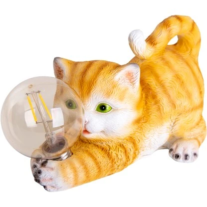 Näve LED-Solarleuchte Outdoor Katze 25 Cm 1 Näve LED-Solarleuchte Outdoor Katze 25 Cm