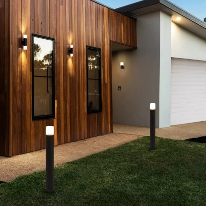 Näve Außensockelleuchte Torcia Schwarz 80 Cm 2 Näve Außensockelleuchte Torcia Schwarz 80 Cm – Bild 2