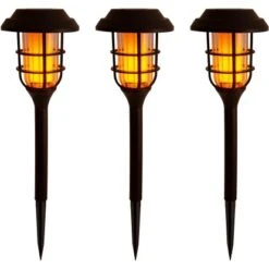 Näve LED-Outdoor-Erdspieß 3er-Set 34 Cm -Heimdekoration Angebote 4003222882573 3065 03